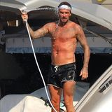 Familie Beckham im Urlaub