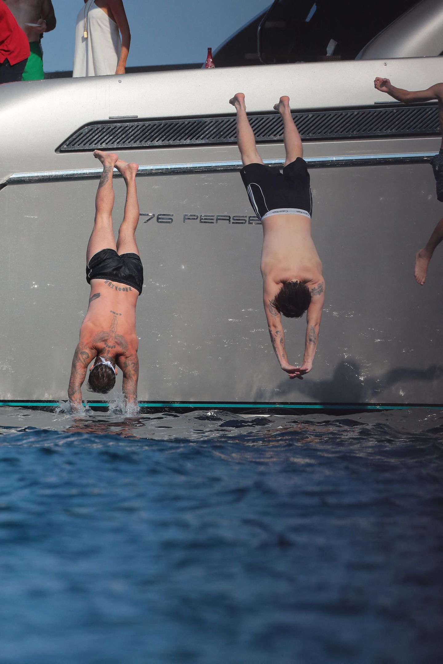 Familie Beckham im Urlaub