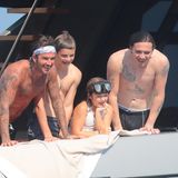 Familie Beckham im Urlaub