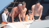 Familie Beckham im Urlaub
