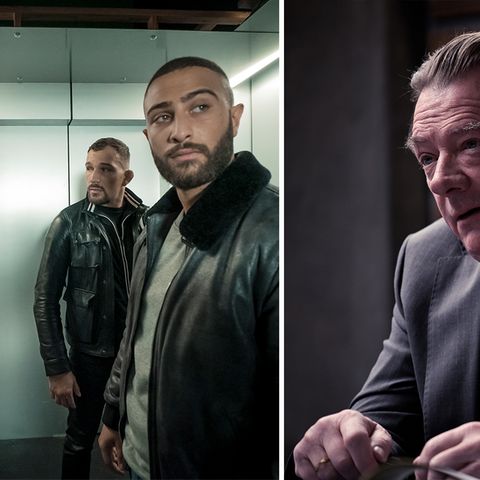 Mit dem Rap-Drama "Skylines" (links) und dem Verhör-Thriller "Criminal: Deutschland" hat Netflix gleich zwei deutsche Eigenproduktionen in petto