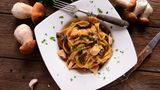 Pasta mit Steinpilzen