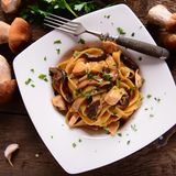 Pasta mit Steinpilzen