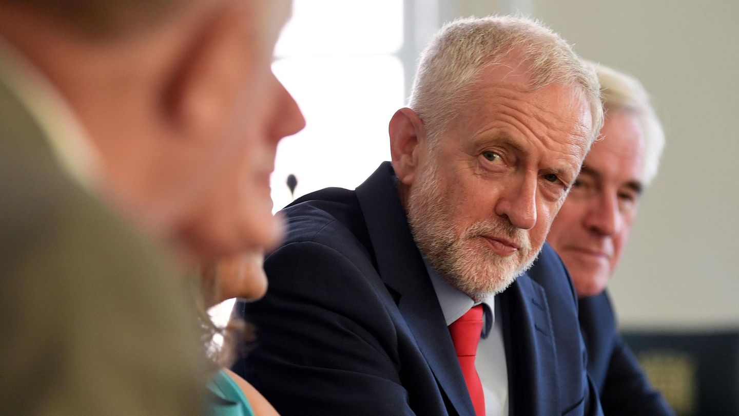 Der britische Oppositions- und Labour-Chef Jeremy Corbyn