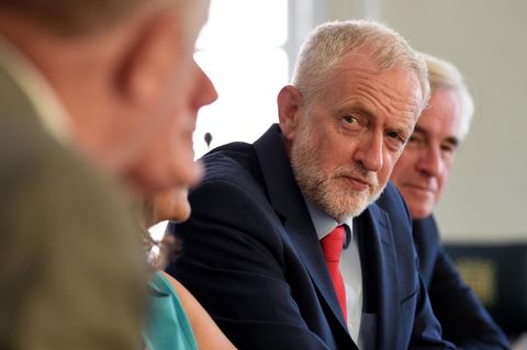 Der britische Oppositions- und Labour-Chef Jeremy Corbyn