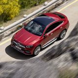 Das Mercedes GLE Coupé ist 4,939 Meter lang