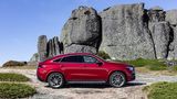 Der Radstand des Mercedes GLE Coupé ist um sechs Zentimeter kürzer als beim GLW
