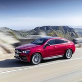 Später wird es auch eine PHEV-Version des GLE Coupés geben