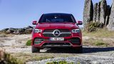 Das Mercedes GLE Coupé ist 2,01 Meter breit