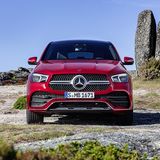 Das Mercedes GLE Coupé ist 2,01 Meter breit