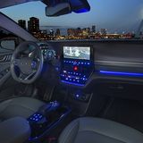 Der 10,25 Zoll Touchscreen ist die Kommandozentrale des Infotainments