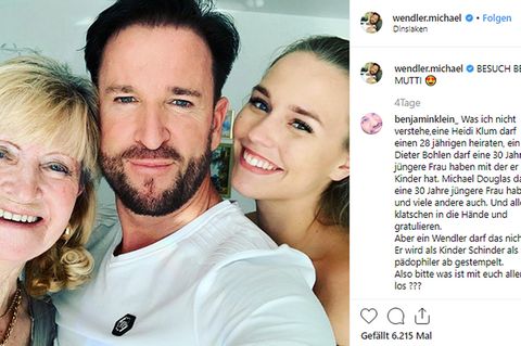 Michael Wendler besuchte mit Freundin Laura Müller seine Mutter