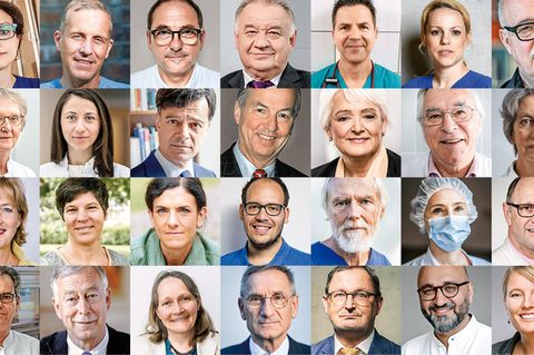 Ärzte-Appell im stern: Eine Liste zeigt eine Auswahl der Ärztinnen und Ärzte, die den Appell unterstützen