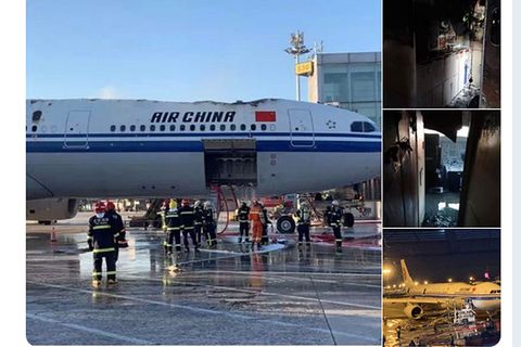 Der Airbus A330 von Air China
