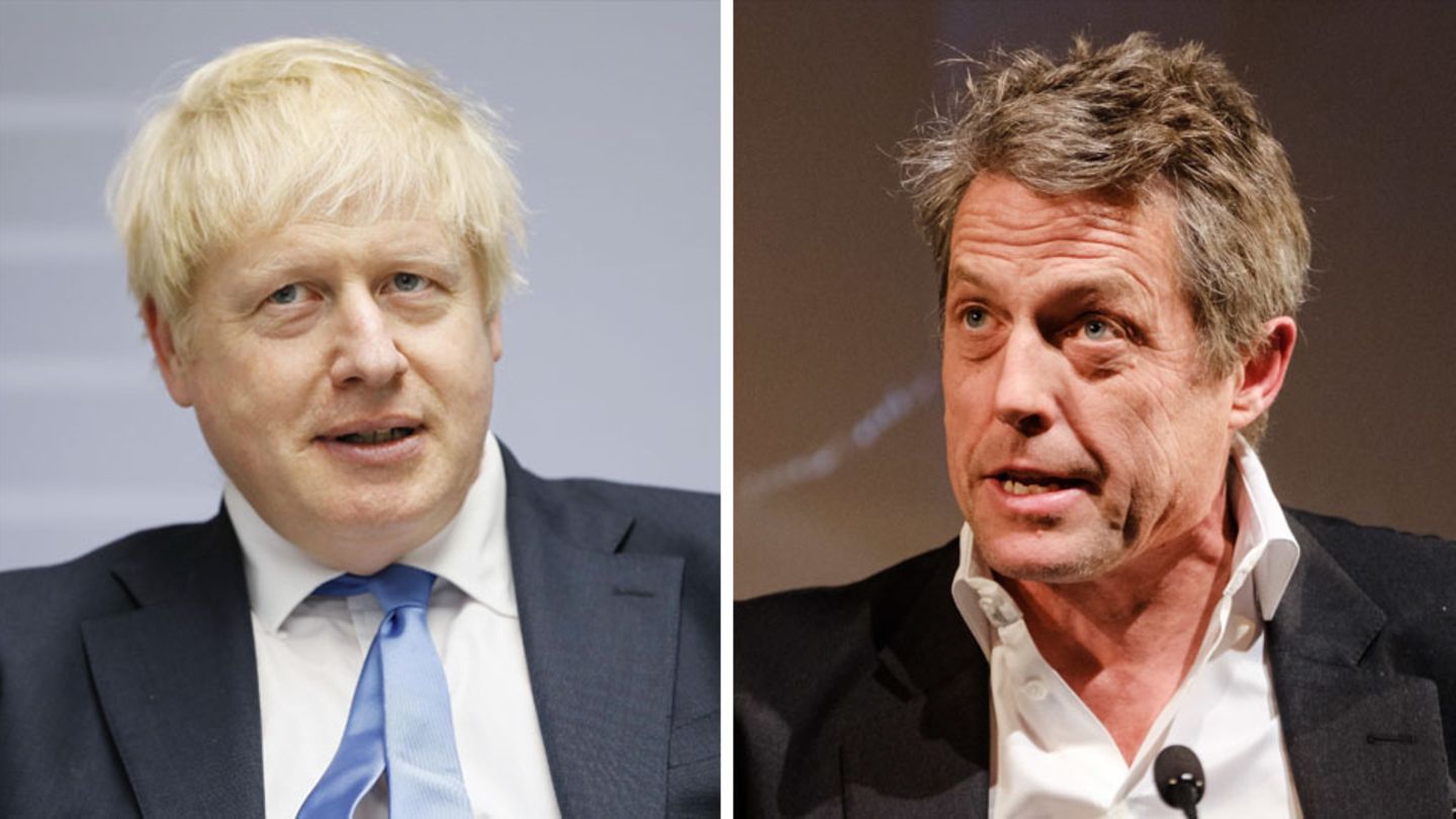 Boris Johnson Hugh Grant