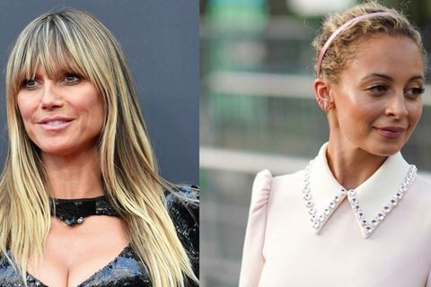 Heidi Klum und Nicole Richie stehen für eine Amazon-Serie gemeinsam vor der Kamera
