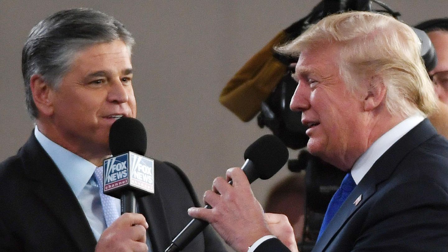 Donald Trump und Sean Hannity