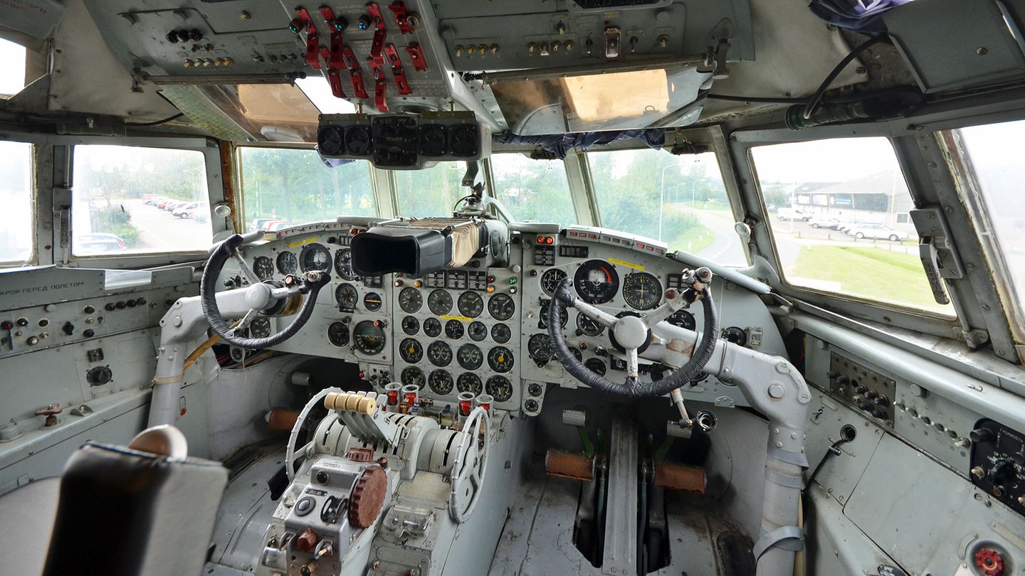 Im Cockpit