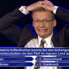 Günther Jauch bei "Wer wird Millionär?"