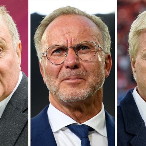 Uli Hoeneß, Karl-Heinz Rummenigge, Oliver Kahn