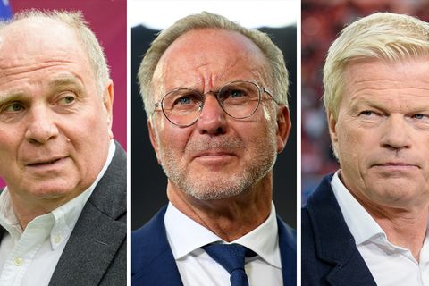 Uli Hoeneß, Karl-Heinz Rummenigge, Oliver Kahn