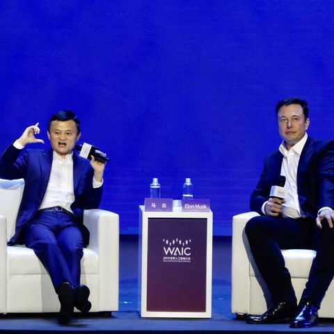 Im Gespräch mit Tesla-Chef Elon Musk forderte Jack Ma die 12-Stunden-Woche