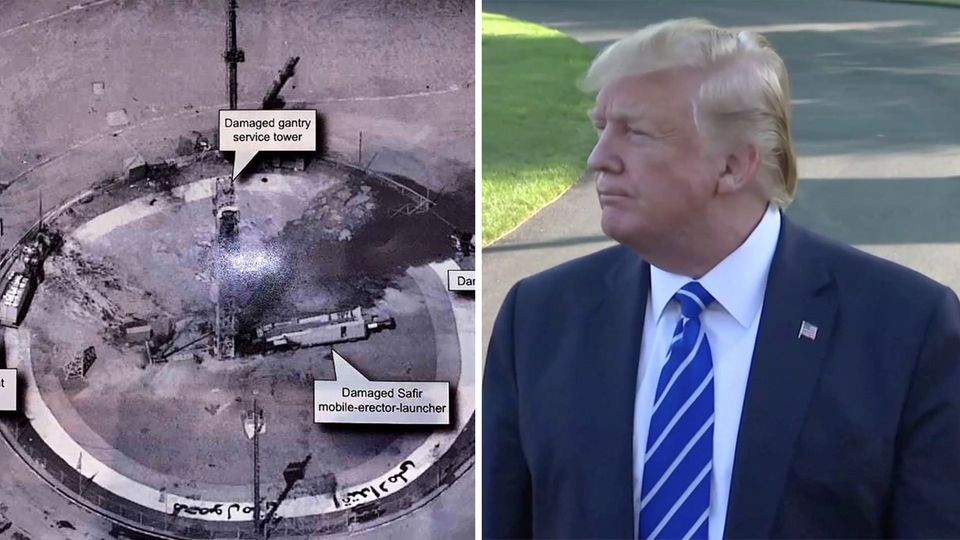 "Katastrophaler Unfall": Trump fotografiert Geheimdienstbriefing ab und stellt es auf Twitter