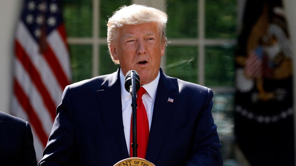 US-Präsident Donald Trump residiert aktuell in Camp David, dem Landsitz der US-Präsidenten US-Präsident Donald Trump residiert aktuell in Camp David, dem Landsitz der US-Präsidenten