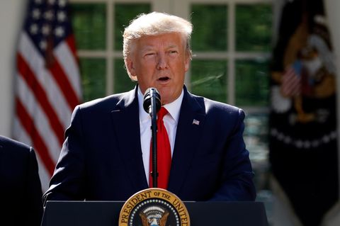 US-Präsident Donald Trump residiert aktuell in Camp David, dem Landsitz der US-Präsidenten