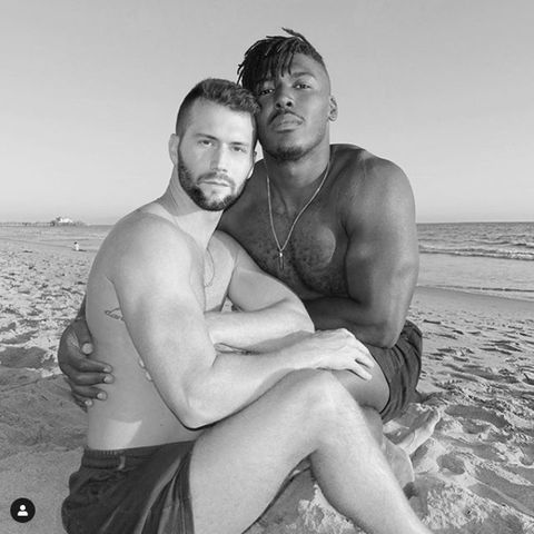 Ryan Russell mit Freund auf Instagram