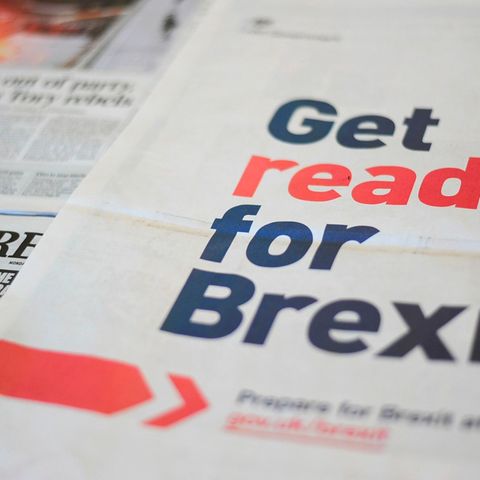 Die britische Regierung hat schon mal ganzseitige Anzeigen geschaltet, um die Bevölkerung auf den Brexit vorzubereiten