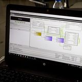 Auch programmiert wird gleich vor Ort