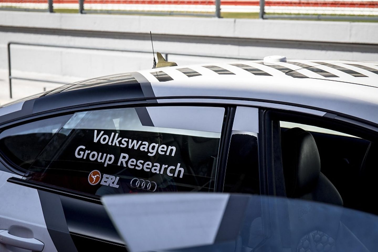Beklebt wie ein Rennwagen: Walter