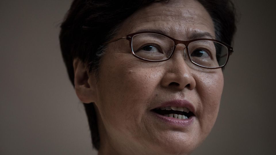 Hongkongs Regierungschefin Carrie Lam