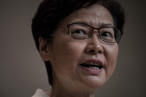 Hongkongs Regierungschefin Carrie Lam