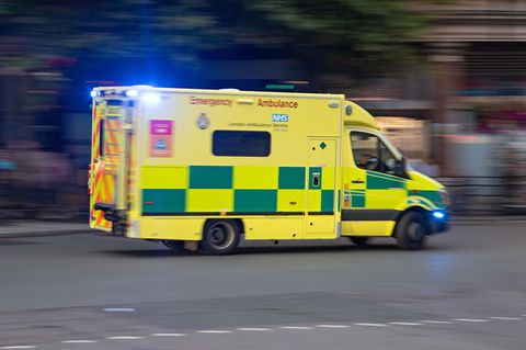 Britischer Krankenwagen