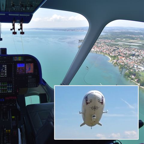 Bodensee: Spektakuläre Aussicht – Zeppelin-Rundflug über Deutschlands größten See