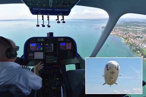 Bodensee: Spektakuläre Aussicht – Zeppelin-Rundflug über Deutschlands größten See