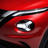 Die Nebelscheinwerfer sind auffällig