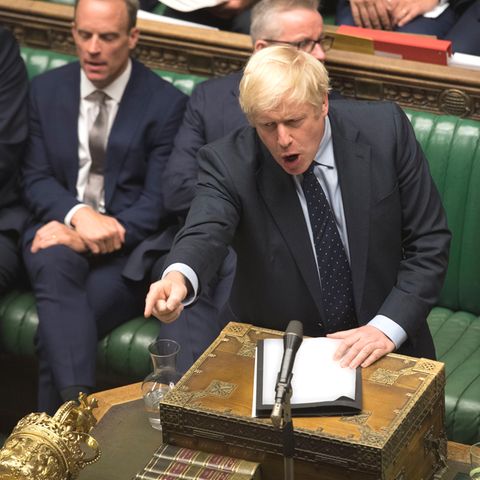 Der britische Premierminister Boris Johnson im Unterhaus