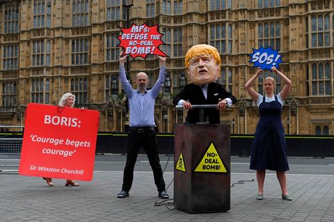 Anti-Brexit-Demonstranten