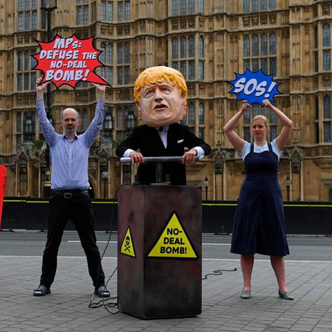 Anti-Brexit-Demonstranten