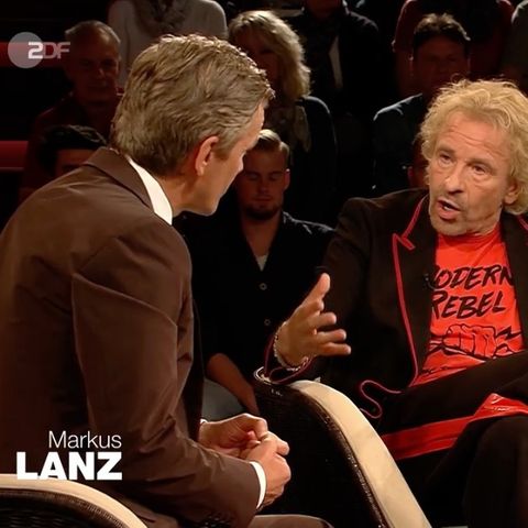 Thomas Gottschalk war bei Markus Lanz im ZDF zu Gast