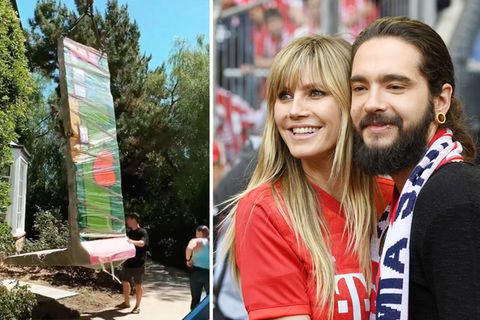 Ungewöhnliches Präsent: Tom spendiert Heidi ein Stück der Berliner Mauer – das teure Geschenk spaltet die Fans