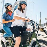 Kleiner Tipp: Man sollte Fußrasten für den Passagier installieren.