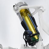 Beim Fahrwerk setzt Porsche auf eine adaptive Dreikammer-Luftfederung