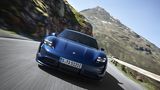 Der Porsche Taycan Turbo S knackt nach 2,8 Sekunden die 100 km/h-Marke
