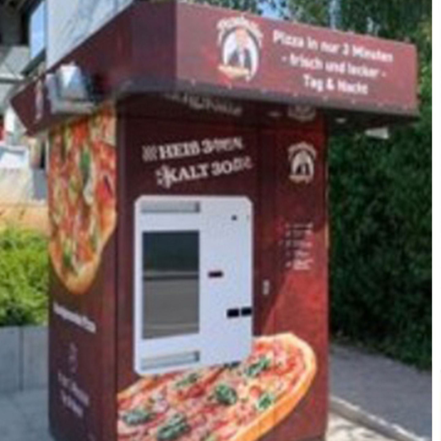 Erster Pizzaautomat mit frischer Ware steht in Baden-Württemberg