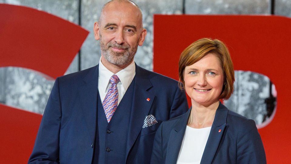 SPD-Kandidatenduo Alexander Ahrens und Simone Lange