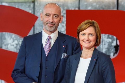SPD-Kandidatenduo Alexander Ahrens und Simone Lange